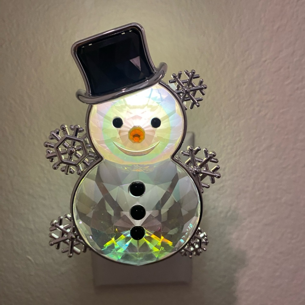Bath and Body Works Snowman with Top Hat Plug in